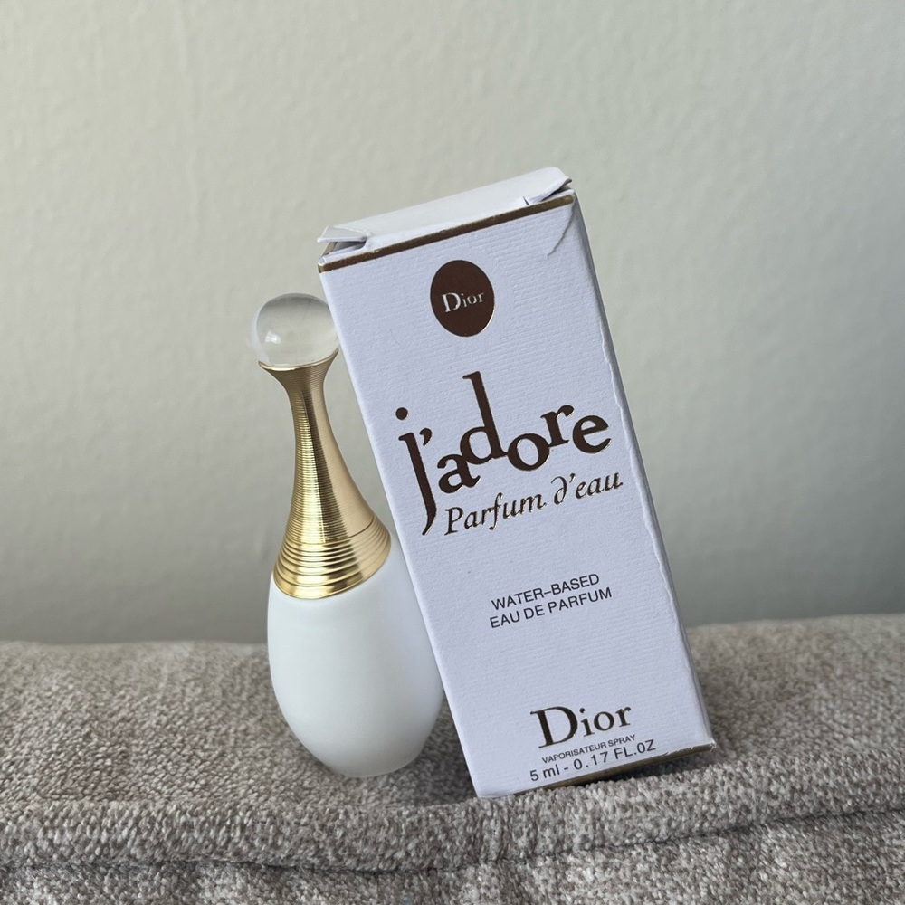Dior J'adore d'eau mini travel splash 5 ml / 0.17oz NEW